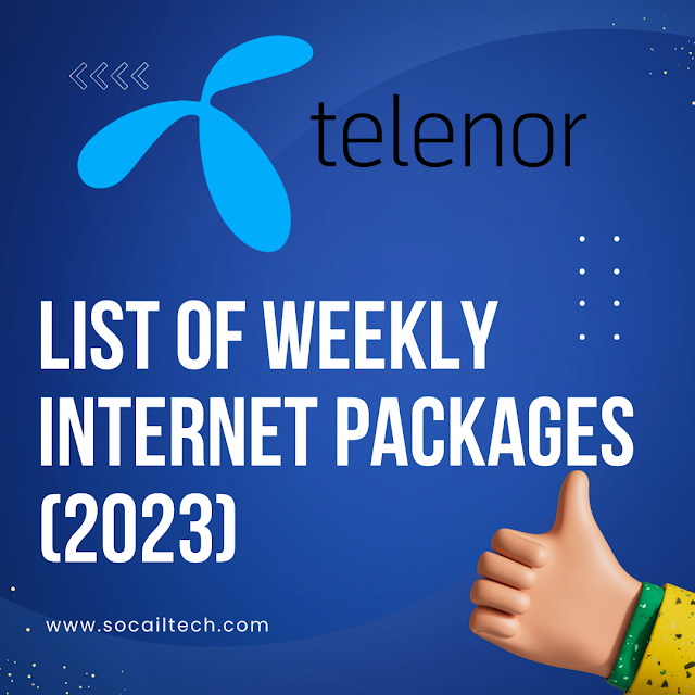 telenor weekly net packages