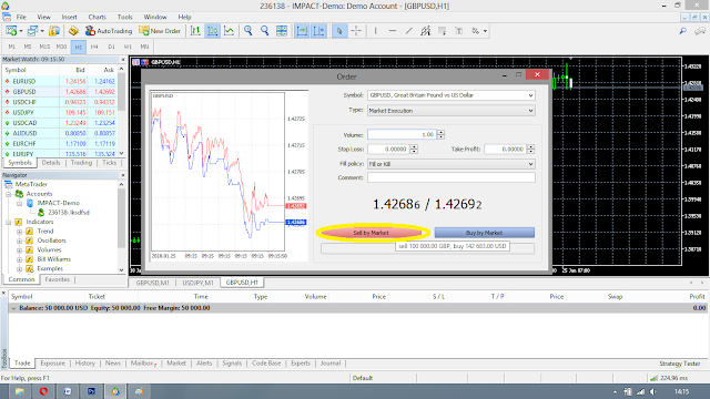 3rd Forex Trading Simulation