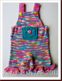 Knit Overalls 034