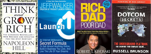 4 كتب ستمكنك بلا شك من طرق باب الثراء.