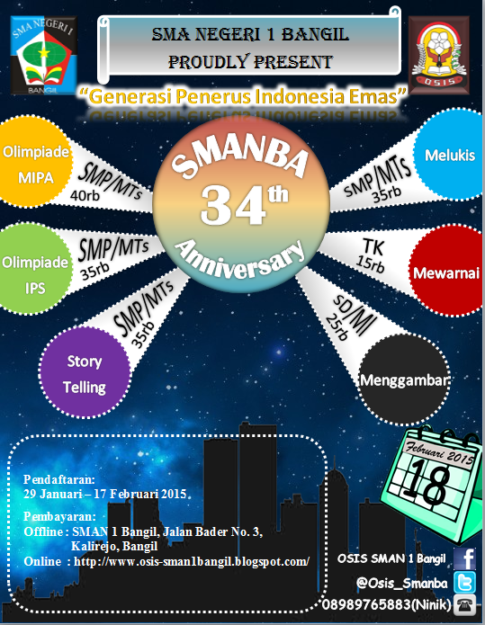 SMA Negeri 1 Bangil Proudly Present  OSIS SMANBA