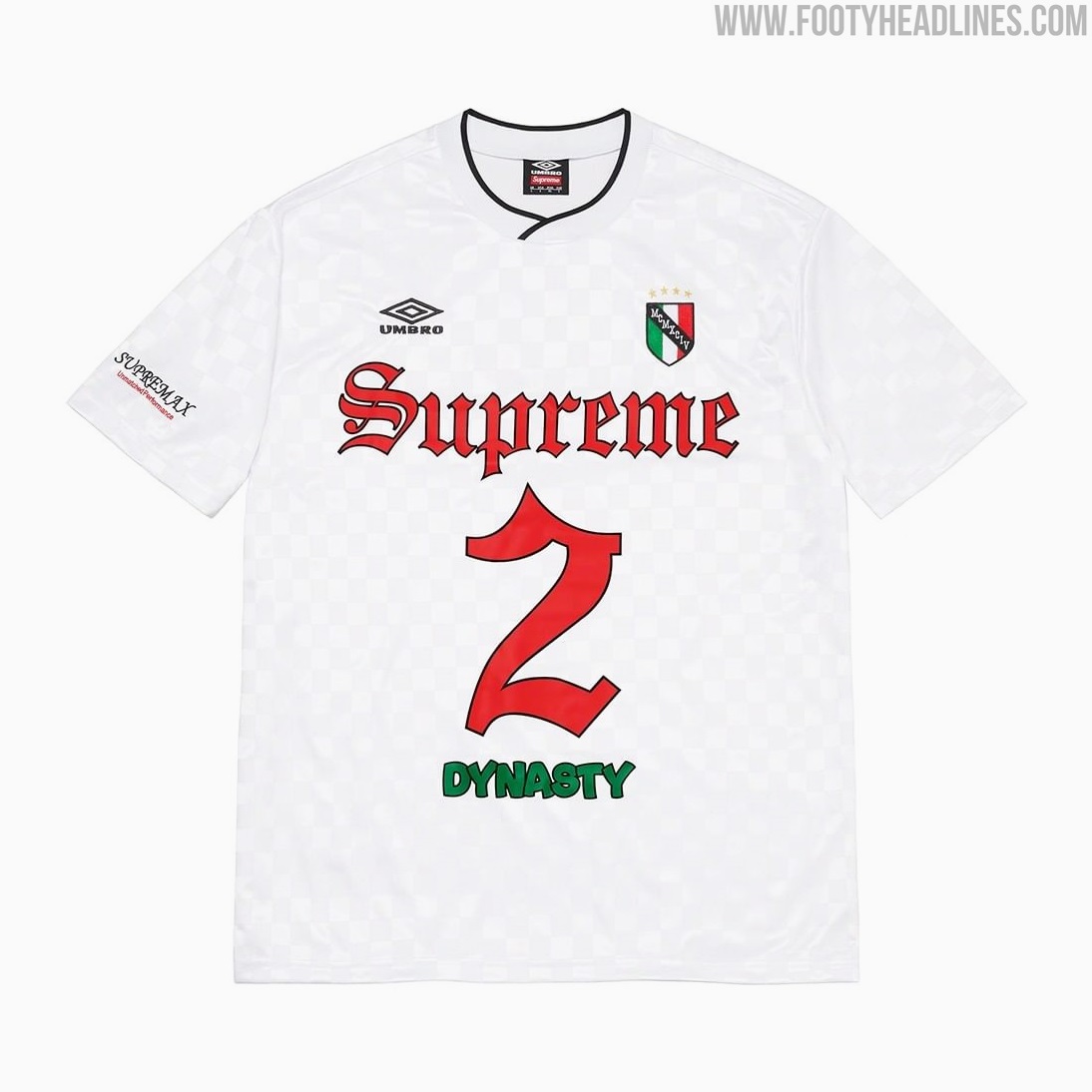 Umbro x Supreme 2022 Football Kit Released - Footy Headlines