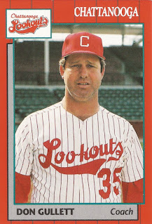 Don Gullett 1990 Chattanooga Lookouts card