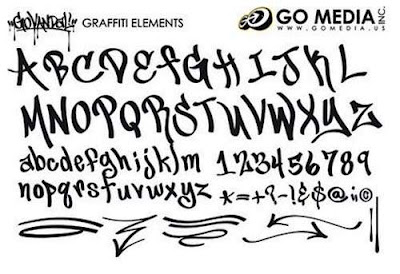 Graffiti-Font-Sketches-Printouts