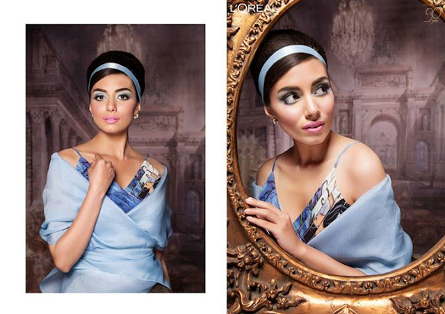 Zara Peerzada as Cinderella for L’Oreal Paris ColorEverAfter 