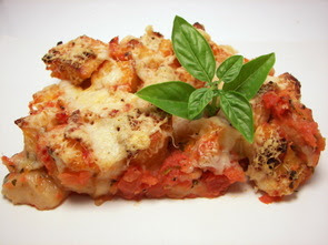 Tomato Bread Pudding Picture