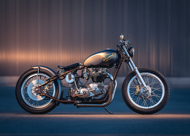 Triumph T120 1968 By Origin8or Custom Motorcycles Hell Kustom