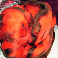 Burning Bush roving