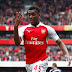 Alex Iwobi reacts to Wenger’s goal target for him