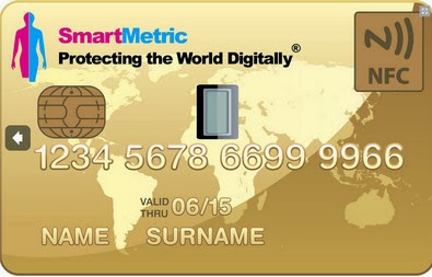 Carte de paiement SmartMetric