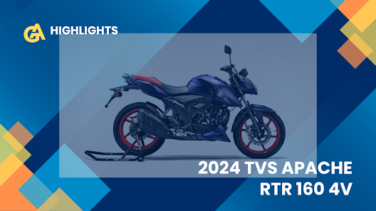 2024 TVS Apache RTR 160 4V new year
