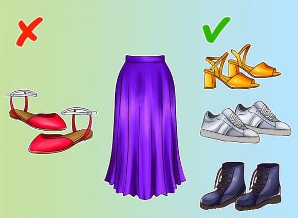Những kiểu chân váy chị em ưa chuộng sẽ trở nên hoàn hảo với những mẹo kết hợp giày dép đơn giản dưới đây