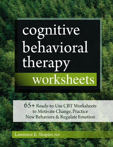 Cognitive Behavioral Therapy Worksheets [PDF]