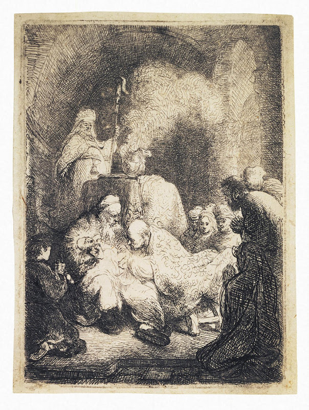 Circumcision by Rembrandt Harmenszoon van Rijn - Christianity, Religious Art Prints from Hermitage Museum