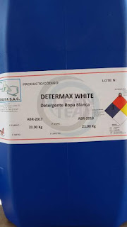 Determax White productos de limpieza para Lavanderia