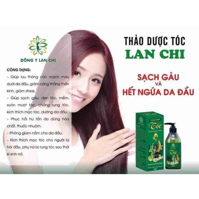 Dầu gội thảo dược Lan chi (thảo dược tóc Lan chi)