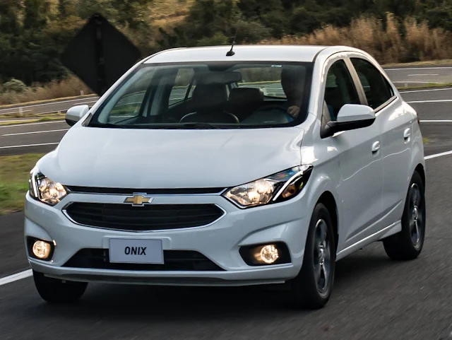 Chevrolet Onix - carro mais vendido da América Latina - 2016