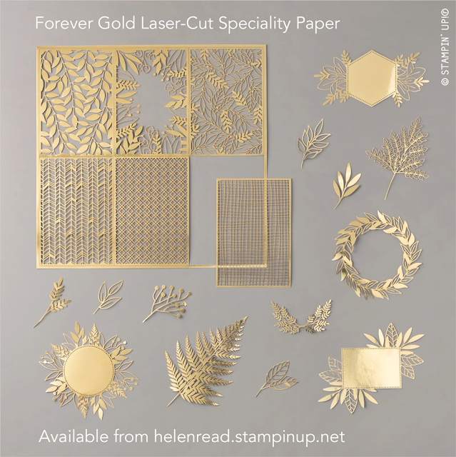 Forever Gold Stampin Up blends allthingsstampy