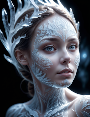 Translucent Ice Girl