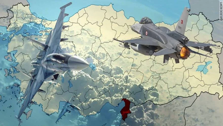 Καταρρίφθηκε αεροσκάφος από τουρκικά F-16 στα τουρκοσυριακά σύνορα – Μονομαχία τουρκικού και συριακού πυροβολικού