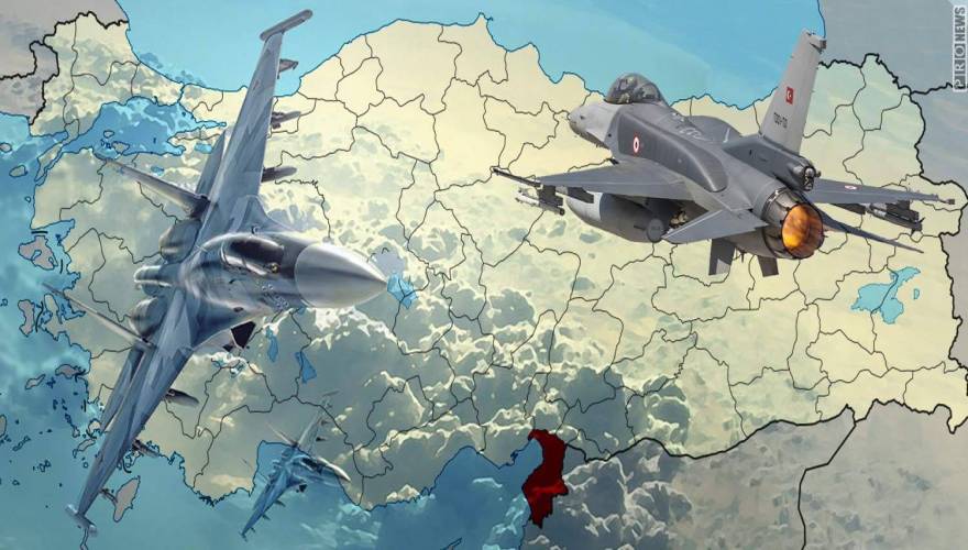 Καταρρίφθηκε αεροσκάφος από τουρκικά F-16 στα τουρκοσυριακά σύνορα –video