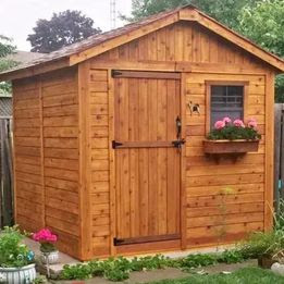 Rustic Lean-To Shed