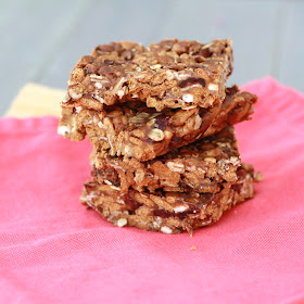 homemade no bake peanut butter granola bars