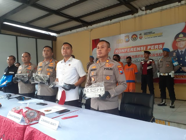 Polisi Bekuk Komplotan Curanmor Beraksi di 13 Titik di Sidoarjo