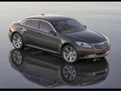  from the interior Chrysler 200C EV Concept model year 2009