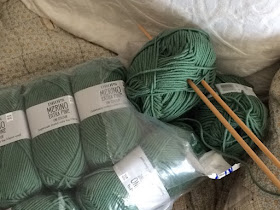 Green yarn