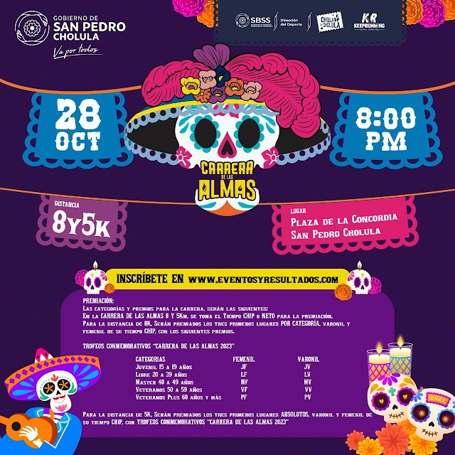 CARRERA DE LAS ALMAS 2023 PARA CORRER EN FAMILIA