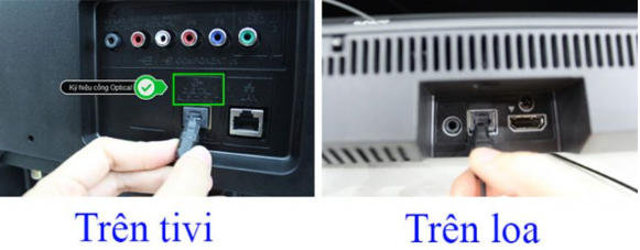 Các cách kết nối loa với tivi Toshiba