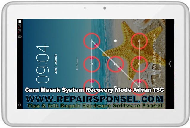 Cara Masuk Recovery Mode Advan T3C