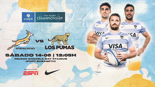 Formación de Los Pumas ante Sudáfrica - Zurich Rugby Championship 2021