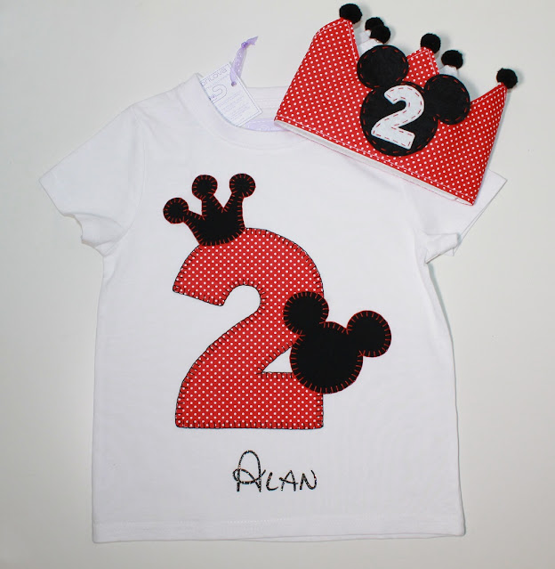 conjunto cumpleaños mickey mouse