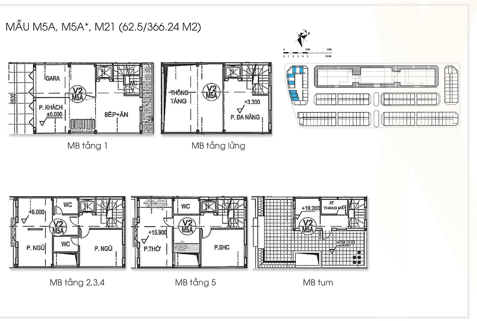 Mẫu thiết kế nhà liền kề The Terra An Hưng