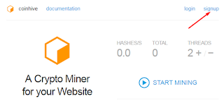 a crypto miner for your website