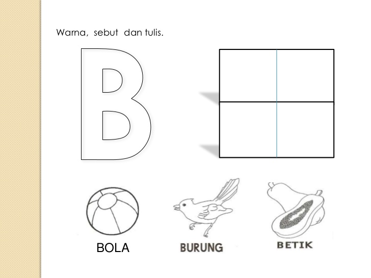 Latihan Menulis untuk si buah hati ~ Bunda dan Buah Hati