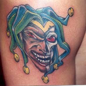 joker tattoo