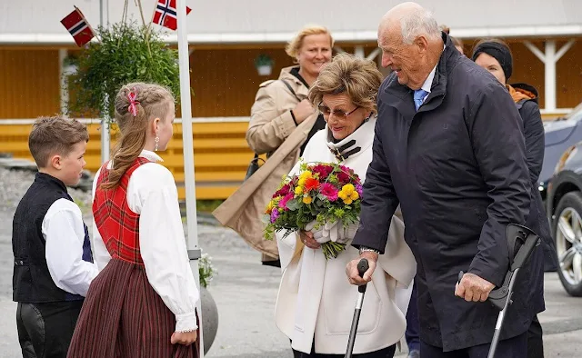 King and Queen visited Nordland as part of the royal tour made traditionally with the Royal Yacht
