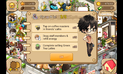 LINE I LOVE COFFEE QUEST: Syrup It Is! 3/5