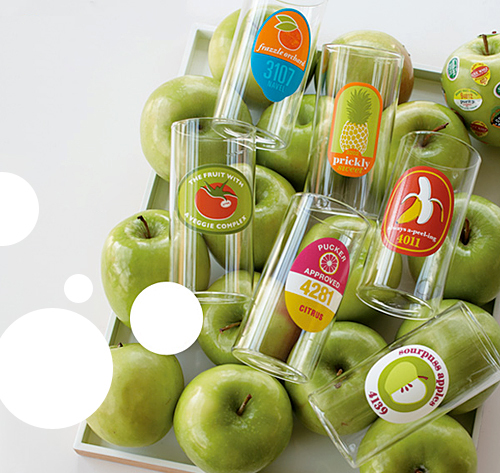 Today I have some cool juice glasses to show that are designed to mimic the 