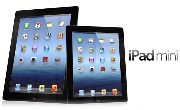 iPad mini compared to the new iPad [photo]