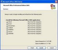 Cara 7 Instal Microsoft Office 2003