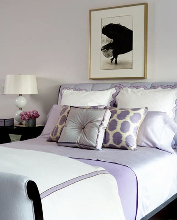 Lilac Purple Bedrooms  B.A.S Blog