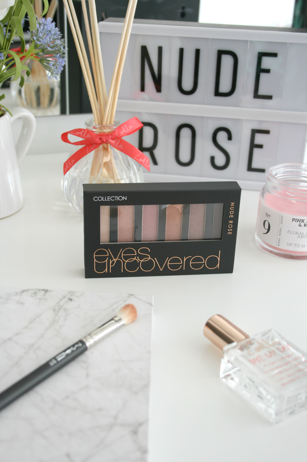 Collection Cosmetics Eyes Uncovered Nude Rose Palette Review