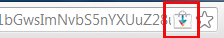 apk downloader icon address bar