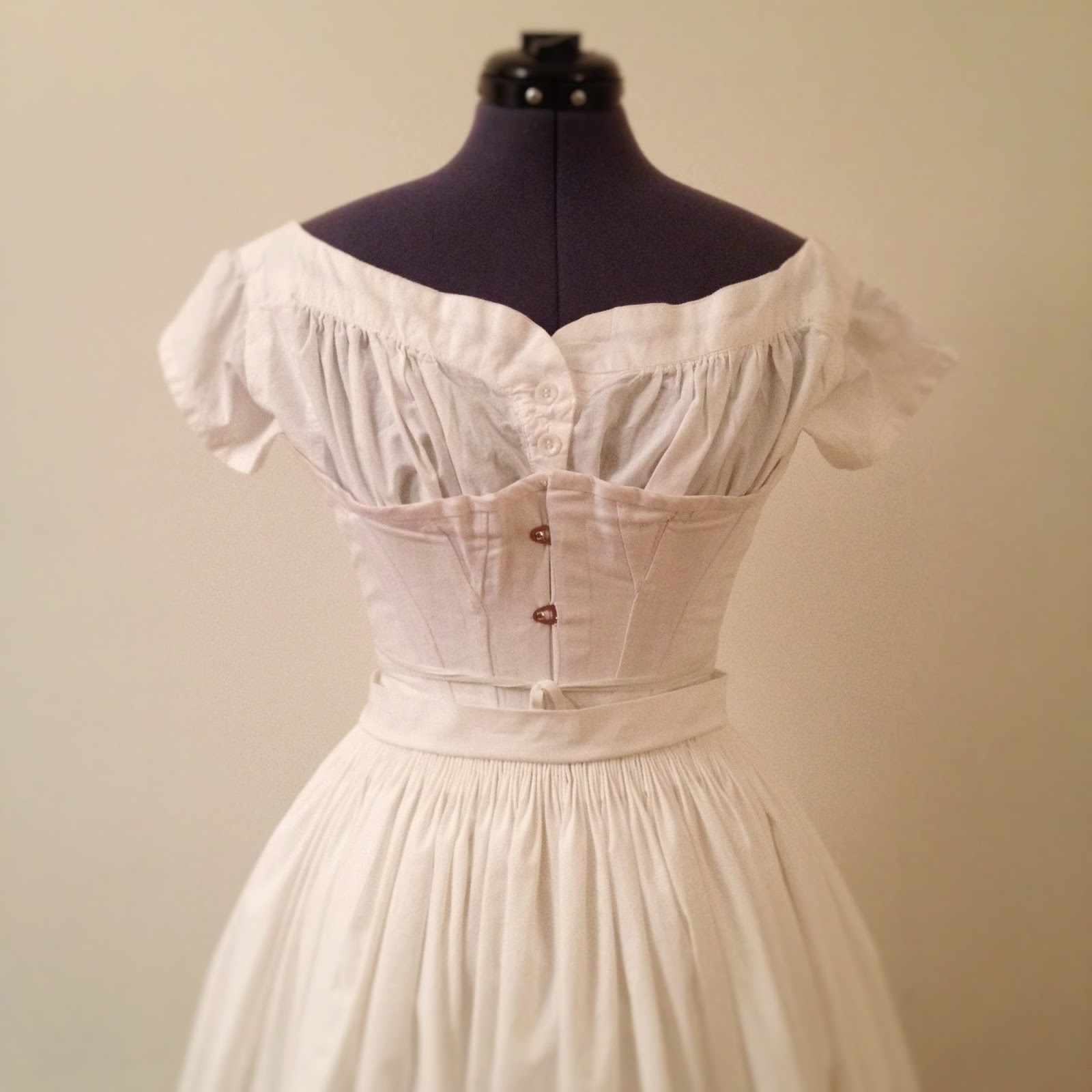 The Sewphisticate: HSM January Challenge: 1850s Undergarments