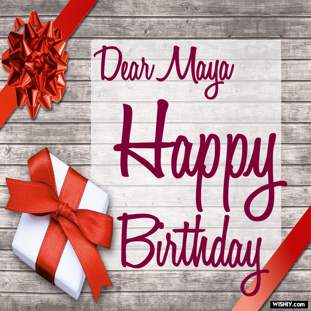 happy birthday maya images