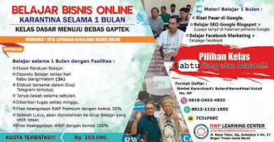 Bimbel Kelas Karantina 1 Bulan Member Premium Rwp